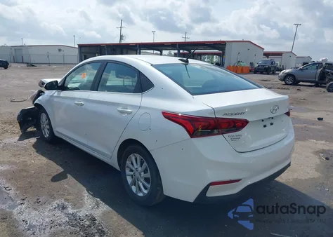 2022 Hyundai Accent Sel z USA, uszkodzony, nr VIN 3KPC24A6XNE190194